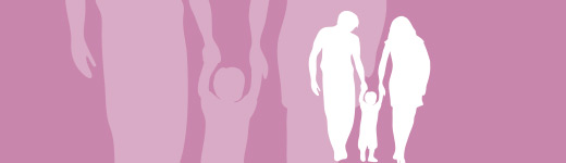 La garde alternée d'un enfant en cas de divorce.