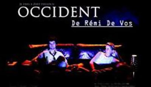 Spectacle théâtral OCCIDENT de Rémi De Vos.